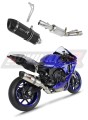 Yamaha YZF R1 1000 RN65 2020 - 2021 RACE VÝFUK Tlumič Výfuk Sportovní výfuk Tlumič Výfuk Tlumič Výfuk Výfuky Výfuk Výfuk Tlumič HP1 BLACK Dominator Vý