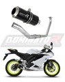 kompletní výfukový systém s tlumičem DOMINATOR Full System GP černý pasuje na motocykl Yamaha YZF R125 2019   2020 6