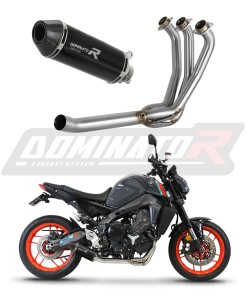 Yamaha MT 09 2021 - 2023 Low Level Full system Svod výfuk Tlumič HP3 BLACK + dB killer medium