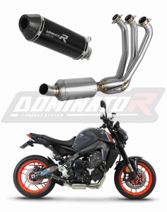 Yamaha MT 09 2021 - 2023 Low Level EX Kompletní systém Svod výfuk Tlumič HP3 BLACK + dB killer medium