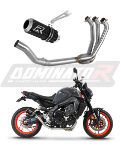 Yamaha MT 09 2021 - 2023 Kompletní systém Výfukové svody Tlumič GP BLACK + dB killer medium