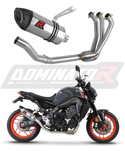 MT-09 2021 - 2022 VÝFUK Yamaha Kompletní systém Tlumič Sportovní výfuk Svod Výfukové svody HP5 DOMINATOR 1 x