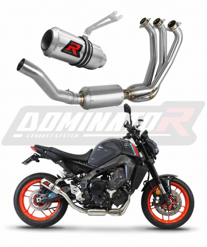 MT-09 2021 - 2022 VÝFUK Yamaha Kompletní systém EX Tlumič Výfuk Sportovní výfuk Svod Potrubí Výfuk Tlumič GP DOMINATOR x