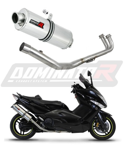 Yamaha T-MAX 500 2008 - 2011 Kompletní systém Svod výfuk tlumič OV + dB killer medium