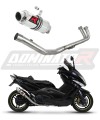 Yamaha T-MAX 500 Kompletní výfukový systém Tlumič Výfuk Sportovní výfuk Svod GP1 DOMINATOR x