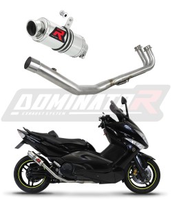 Yamaha T-MAX 500 2008 - 2011 Kompletní systém Svod Výfuk Tlumič GP1 + dB killer medium