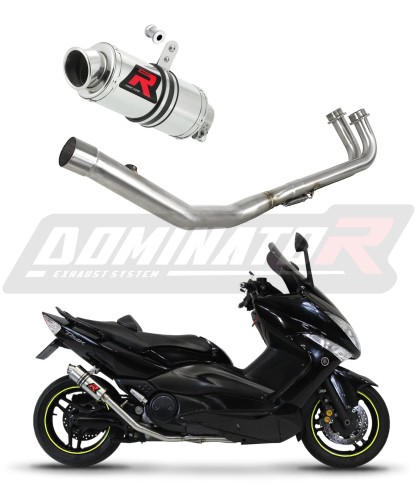 Yamaha T-MAX 500 Kompletní výfukový systém Tlumič Výfuk Sportovní výfuk Svod GP1 DOMINATOR x
