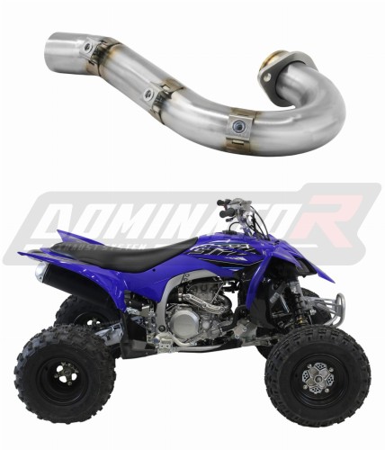 Yamaha YFZ 450 R výfukový svod koleno výfuku sběrač potrubí 2014-2022 dominator x