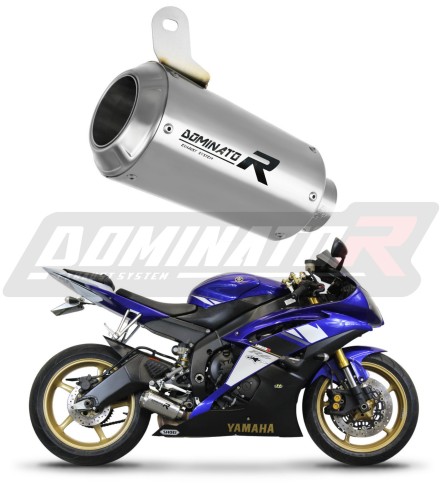 Yamaha YZF R6 2006 - 2016 EXHAUST Muffler Auspuff Sportauspuff Silencer Echappement Silencieux Scarico Scarichi Escape Výfuk Tlumič GPS DOMINATOR EXHA