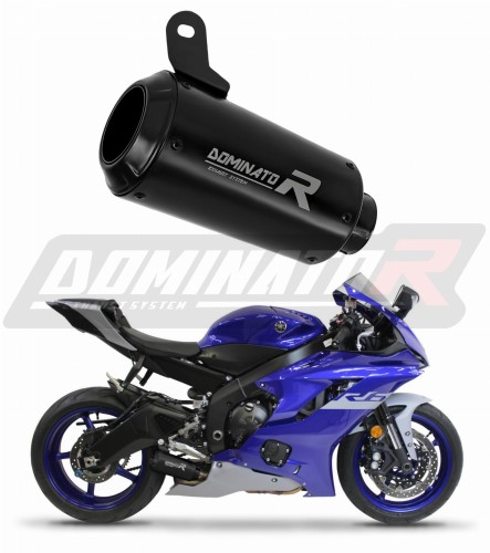 výfuk tlumič výfuku DOMINATOR GPS černý pasuje na motocykl Yamaha YZF R6 2017   2023 6