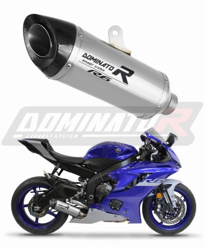 Yamaha YZF R6 2017 - 2022 VÝFUK Tlumič Výfuk Sportovní výfuk Tlumič Výfuk Tlumič Výfuk Výfuky Výfuk Výfuk Tlumič Karbonová koncovka HP8 DOMINATOR EXHA