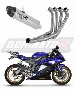 Yamaha YZF R6 2006 - 2016 Kompletní systém Svod Výfuk Tlumič HP8 + dB killer medium