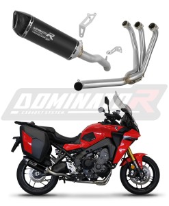 Yamaha Tracer 9 / GT 2021 - 2024 Kompletní systém Svod Výfuk Tlumič HP6 BLACK + dB killer medium