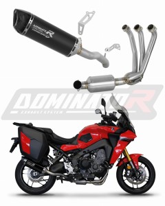 Yamaha Tracer 9 / GT 2021 - 2024 Full system Svod výfuku Tlumič HP6 BLACK EX + dB killer medium