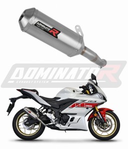 Yamaha YZF-R3 2019 - 2024 Exhaust Silencer Muffler OV G2 + dB killer medium