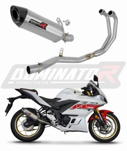 Yamaha YZF-R3 2019 - 2024 Kompletní výfukový systém výfuk Tlumič HP8 + dB killer medium