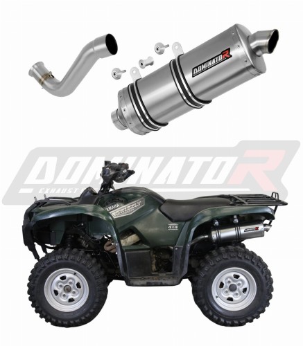 Yamaha YFM 700 Grizzly 2007 - 2015 motocyklový výfuk tlumič sportovní výfuk tlumič P7 výfukový systém Dominator x