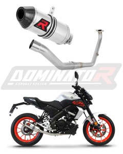 Yamaha MT 125 2021 - 2024 Kompletní systém Svod výfuk Tlumič HP3 + dB killer medium