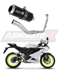 Yamaha YZF R125 2021 - 2024 Kompletní systém Svod Výfuk Tlumič GP BLACK + dB killer medium