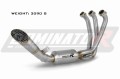 Yamaha XSR 900 2022 - 2023 Kompletní výfukový systém Tlumič Výfuk Sportovní výfuk Koncovka Svod Potrubí GP3 Low Level DOMINATOR x