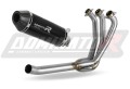 Yamaha XSR 900 2022 - 2023 Kompletní výfukový systém Tlumič Výfuk Sportovní výfuk Tlumič Výfuk Svod Sběrné potrubí Výfuk Tlumič HP3 BLACK Low Level DO