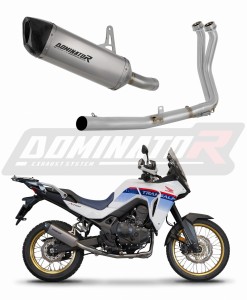 Honda XL 750 TRANSALP 2023 Kompletní systém Svody výfuk Titanový tlumič HP6 + dB killer