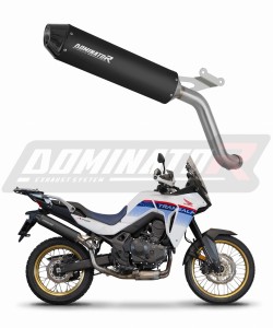 Honda XL 750 TRANSALP 2023 výfuk Tlumič MX2 BLACK + dB killer