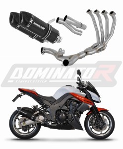 Kawasaki Z1000 2014 - 2016 Full system Výfukové svody Tlumič HP1 BLACK + dB killer