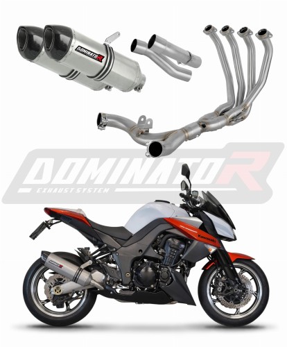 Kawasaki Z1000 2017 - 2020 Kompletní výfukový systém Tlumič Výfuk Sportovní výfuk Tlumič Výfuk Tlumič Výfuk Výfuky Výfuk Svod Sběrač Výfuk Tlumič HP1 