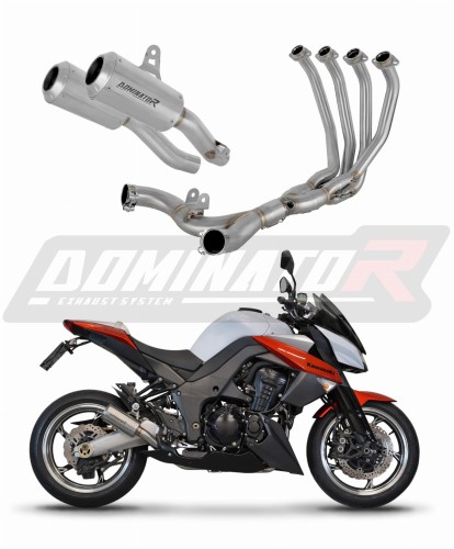 Kawasaki Z1000 2014 - 2016 Kompletní výfukový systém tlumič sportovní výfuk tlumič výfuku svody kolektor výfuk tlumič GPS DOMINATOR x