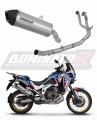 Honda CRF 1100L Africa Twin / Adventure Sports 2020 -2023 Kompletní výfukový systém Tlumič Sportovní výfuk Svod Výfuk HP7 Titanium DOMINATOR x