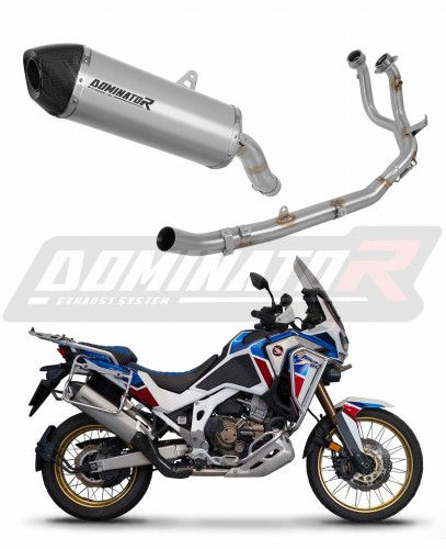Honda CRF 1100L Africa Twin / Adventure Sports 2020 -2023 Kompletní výfukový systém Tlumič Sportovní výfuk Svod Výfuk HP7 Titanium DOMINATOR x