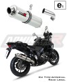 DL 1050 V-STROM Výfuk SUZUKI Homologace ES Typové schválení Silniční provoz Certifikát schválení Tlumič Výfuk Sportovní výfuk Tlumič Výfuk Tlumič Tlum