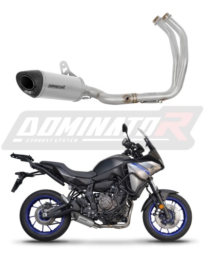 kompletní výfukový systém s tlumičem DOMINATOR Full System titanový HP8 pasuje na motocykl Yamaha Tracer 7 / GT 2020   2024 3