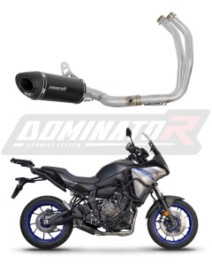 Yamaha Tracer 7 / GT 2020 - 2024 Kompletní systém Svod Výfuk Tlumič HP8 BLACK + dB killer