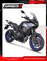 Yamaha Tracer 7 / GT 2020 - 2023 VÝFUK Kompletní systém Tlumič Sportovní výfuk Svod Výfuk Tlumič HP8 BLACK DOMINATOR xx