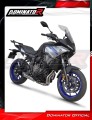 kompletní výfukový systém s tlumičem DOMINATOR Full System titanový HP8 pasuje na motocykl Yamaha Tracer 7 / GT 2020   2024 6