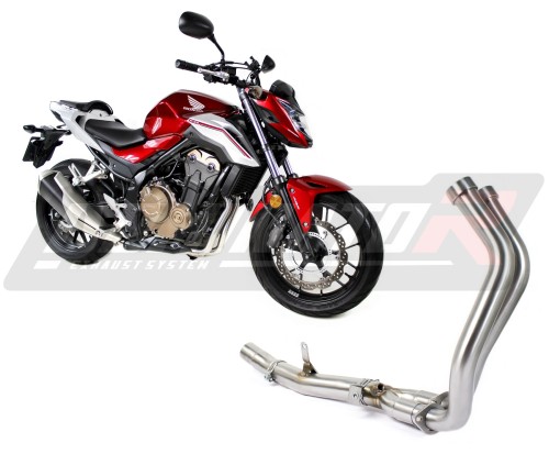 výfukové svody DOMINATOR  pasuje na motocykl CB 500 F 2016   2019 4