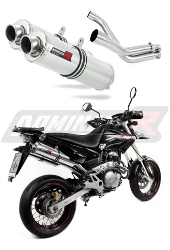 výfuk tlumič výfuku DOMINATOR kulatý pasuje na motocykl Honda FMX 650 2005   2009 5