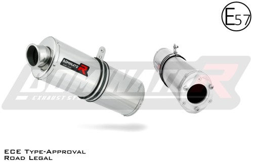 Kawasaki ZX7R 1996 - 2003 Motocyklový tlumič výfuku s homologací EU pro silniční provoz sportovní tlumič výfuku výfukový systém Dominator x