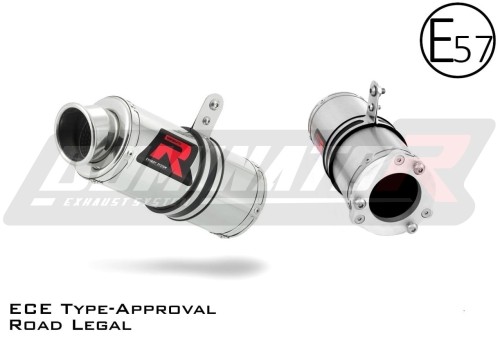 Kawasaki ZX9R 1994 - 2002 Homologovaný výfuk tlumič GP1 x x