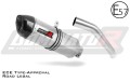 výfuk tlumič výfuku DOMINATOR homologovaný HP1 pasuje na motocykl Kawasaki Z750 2007   2012 3