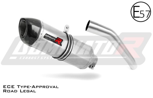 výfuk tlumič výfuku DOMINATOR homologovaný HP1 pasuje na motocykl Kawasaki Z750 2007   2012 3