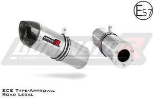 Kawasaki ZX6R 1998 - 2002 Homologovaný výfuk Tlumič HP1