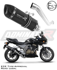 Kawasaki Z750 2004 - 2006 Homologovaný výfuk Tlumič HP1 BLACK