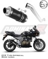 Kawasaki Z750 2004 - 2006 Motocyklový výfuk s EU homologací pro silniční provoz sportovní tlumič výfukový systém GP1 BLACK Dominator x
