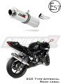 Kawasaki ZX6R 636 2009 - 2016 Motocyklový výfuk s homologací EU silniční tlumič sportovní výfuk tlumiče ST Dominator Exhaust System x