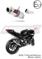 Kawasaki ZX6R 636 2009 - 2016 Motocyklový EU homologovaný silniční tlumič výfuk sportovní výfuk tlumič GP1 Dominator výfukový systém x