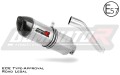 výfuk tlumič výfuku DOMINATOR homologovaný HP1 pasuje na motocykl Kawasaki ZX6R 636 2003   2004 3