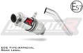 výfuk tlumič výfuku DOMINATOR homologovaný GP1 pasuje na motocykl Kawasaki ZX6R 636 2003   2004 3